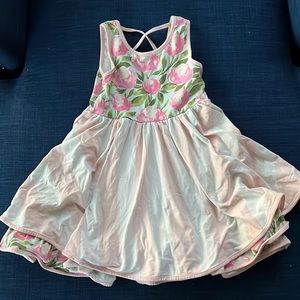 EUC Sweethoney floral twirl dress size 6